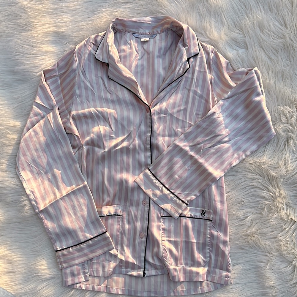 Victoria’s Secret Satin Pajama Set, Size XS